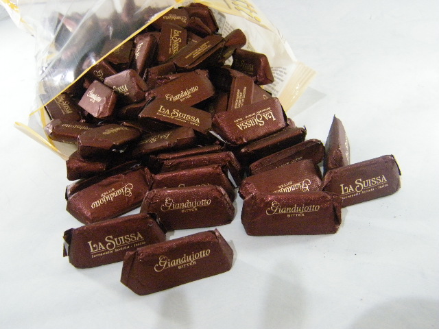 Giandujotti chocolate negro